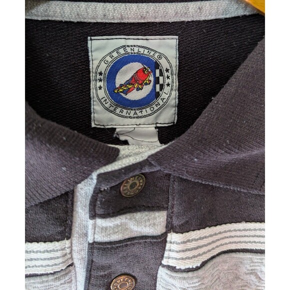 Greenlines International Men's Size XL Sweater Green Gray Vintage (929) - Picture 3 of 3